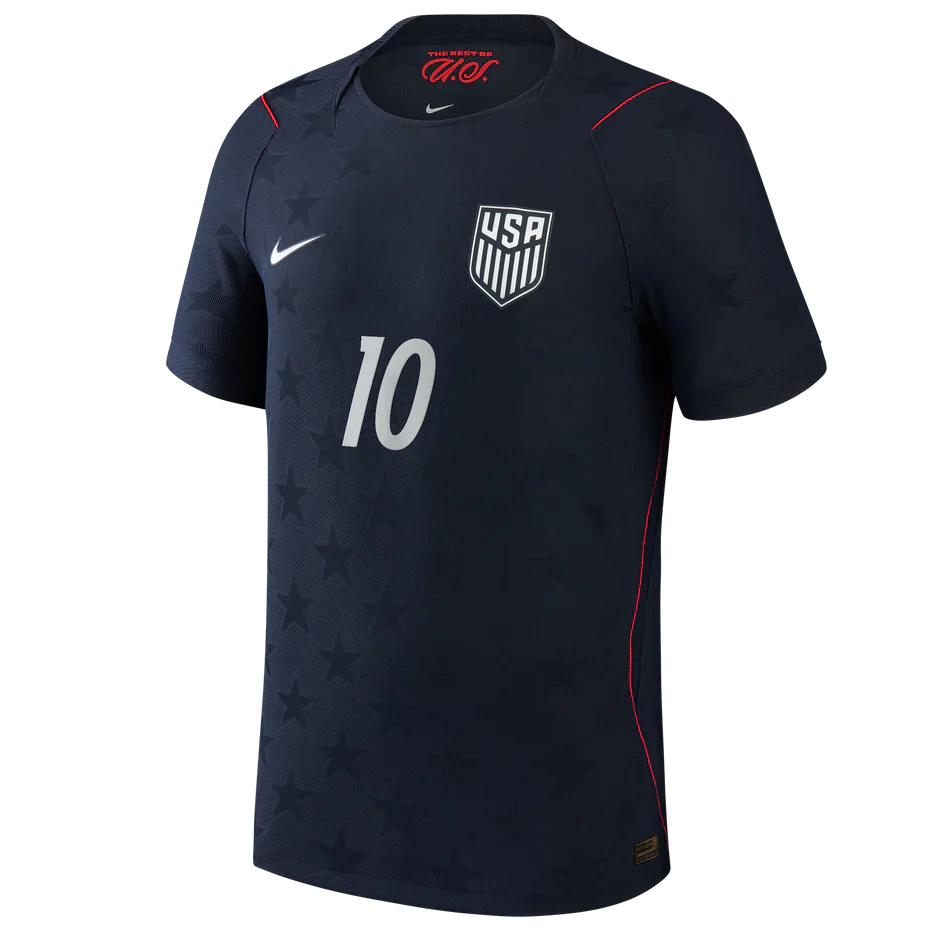 Pulisic #10 USA 2026 Away Jersey Blue - Fan Version