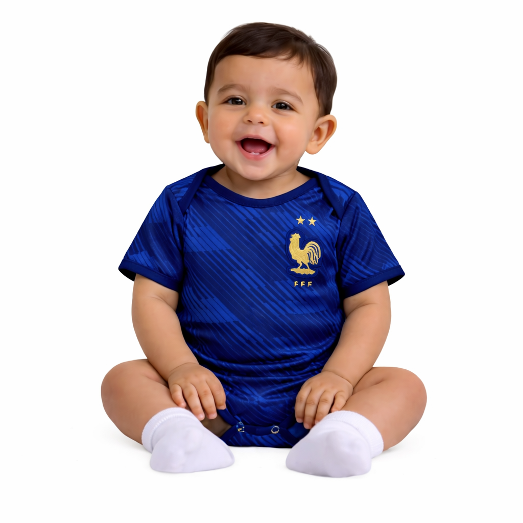 Body Baby France Blue 2026 - World Cup 2026 - Fan Version