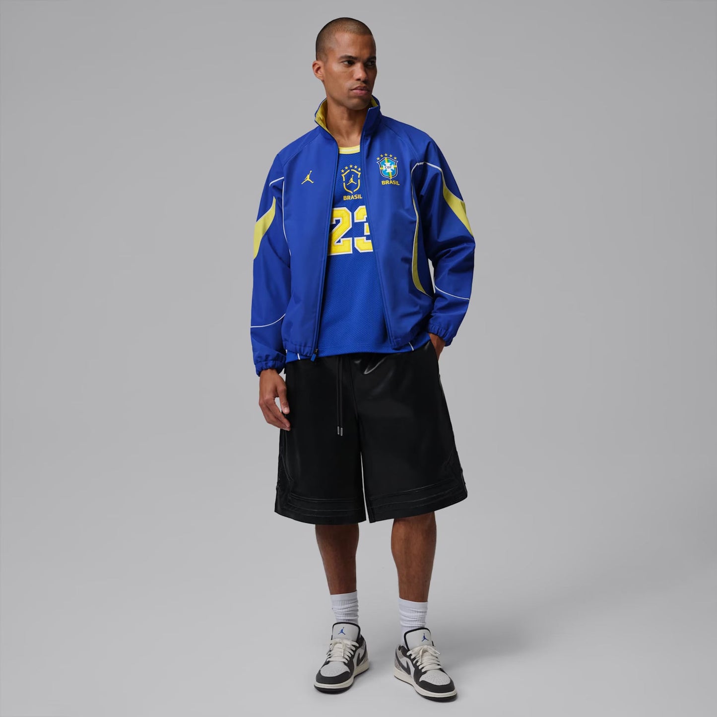 Jaqueta Brazil Jordan Hino Masculina Brasil