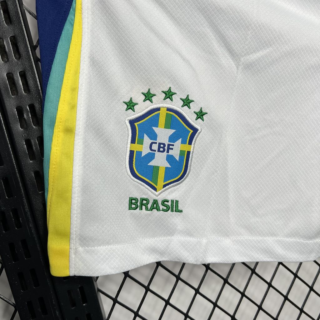 Brasil 2024/25 Shorts Brazil White