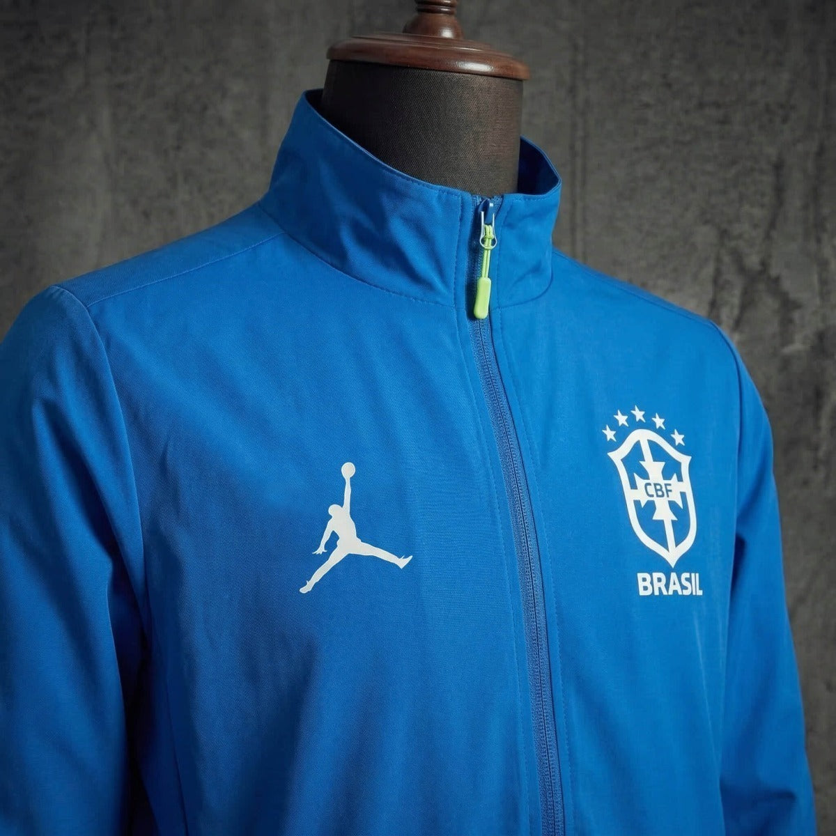 2026 Brazil Blue Brasil Windbreaker World Cup 2026