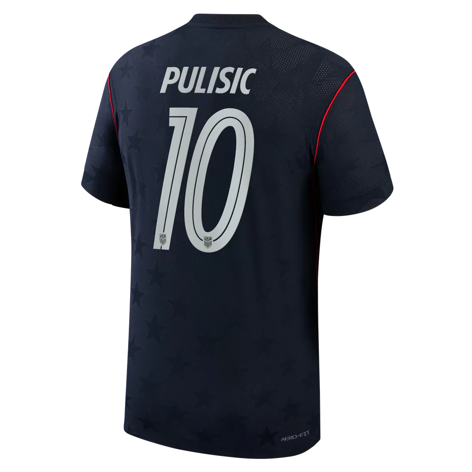 Pulisic #10 USA 2026 Away Jersey Blue - Fan Version
