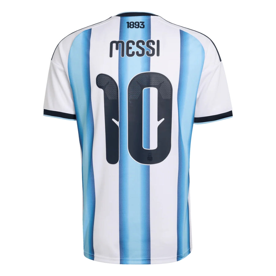 Kids Kit Argentina Home Messi 10 Fan Jersey Shirt 2026 World Cup - Fan Version