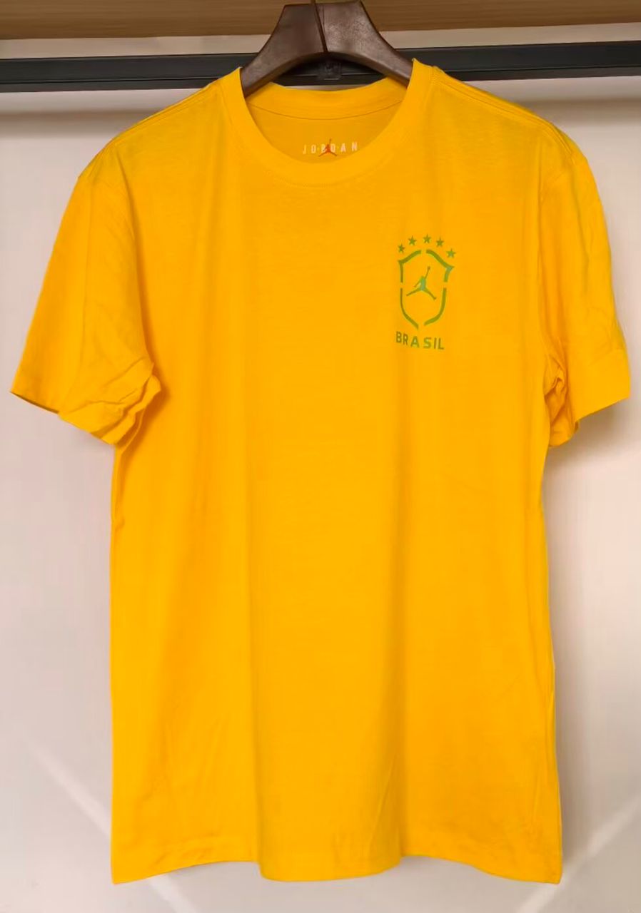 Brazil Air Jordan 85 Oversized Yellow