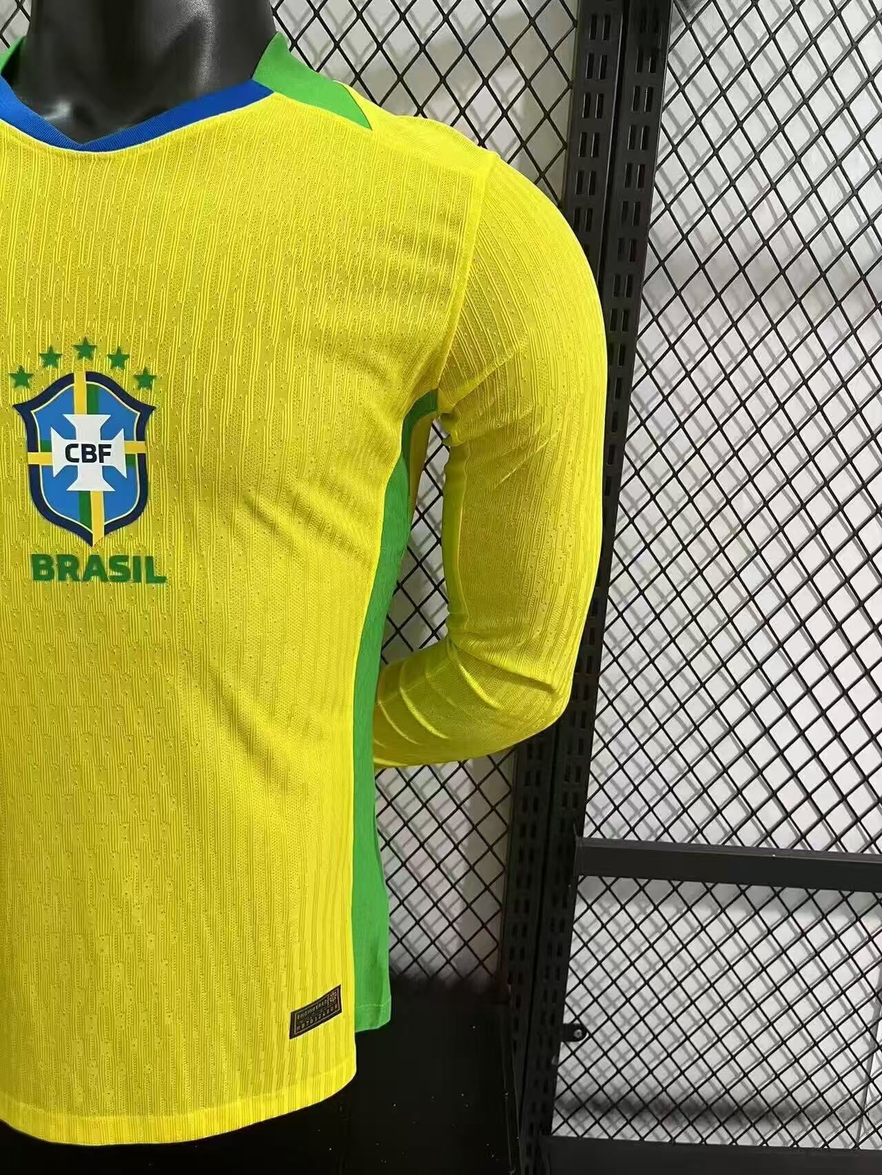 Brazil 2025/26 Authentic Player [Slim Fit] Player Long Sleeve Brasil [Slim Fit]