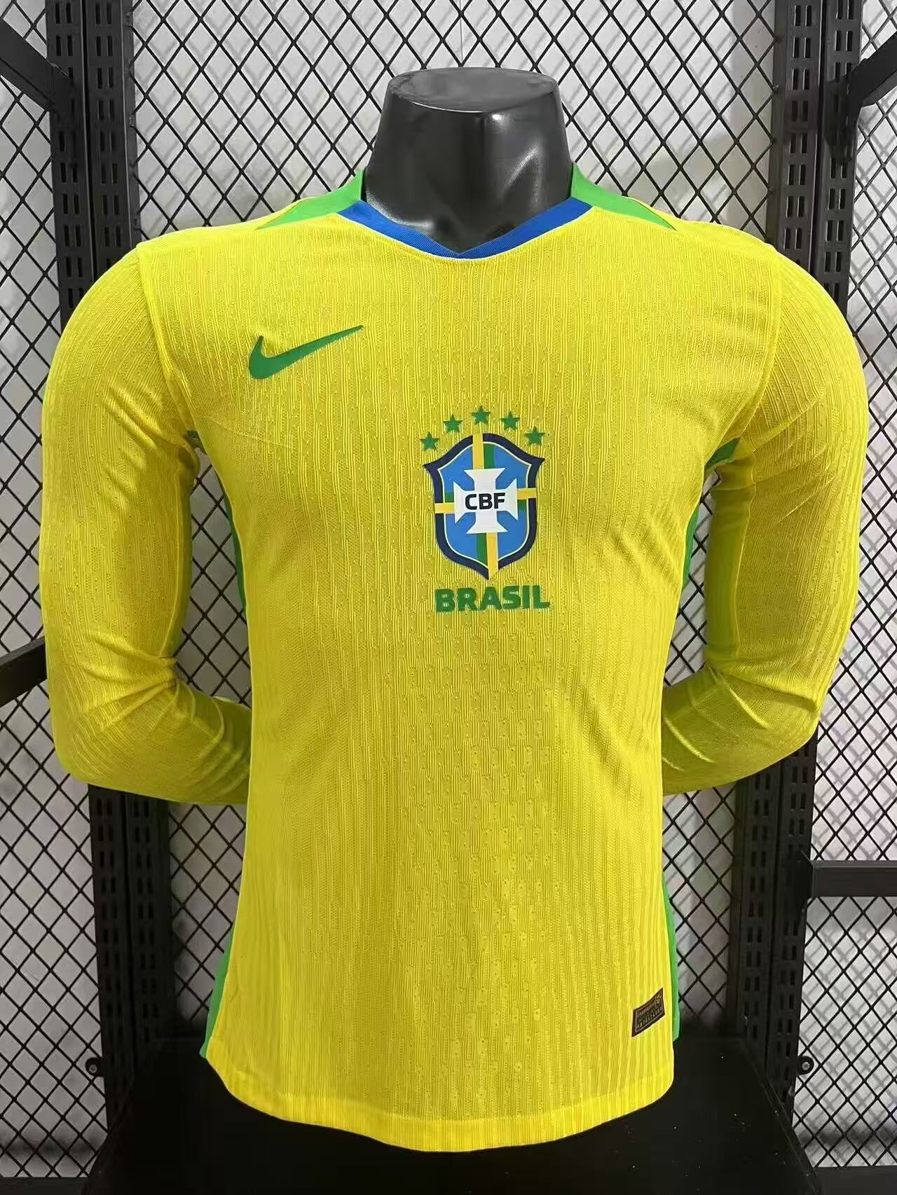 Brazil 2025/26 Authentic Player [Slim Fit] Player Long Sleeve Brasil [Slim Fit]